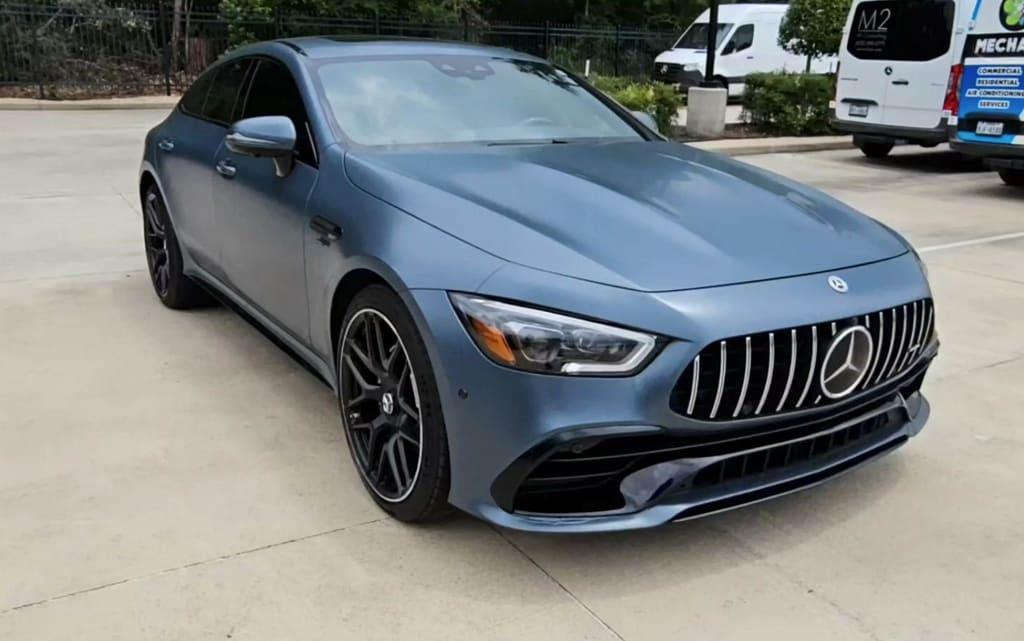 used 2021 Mercedes-Benz AMG GT 43 car, priced at $63,995