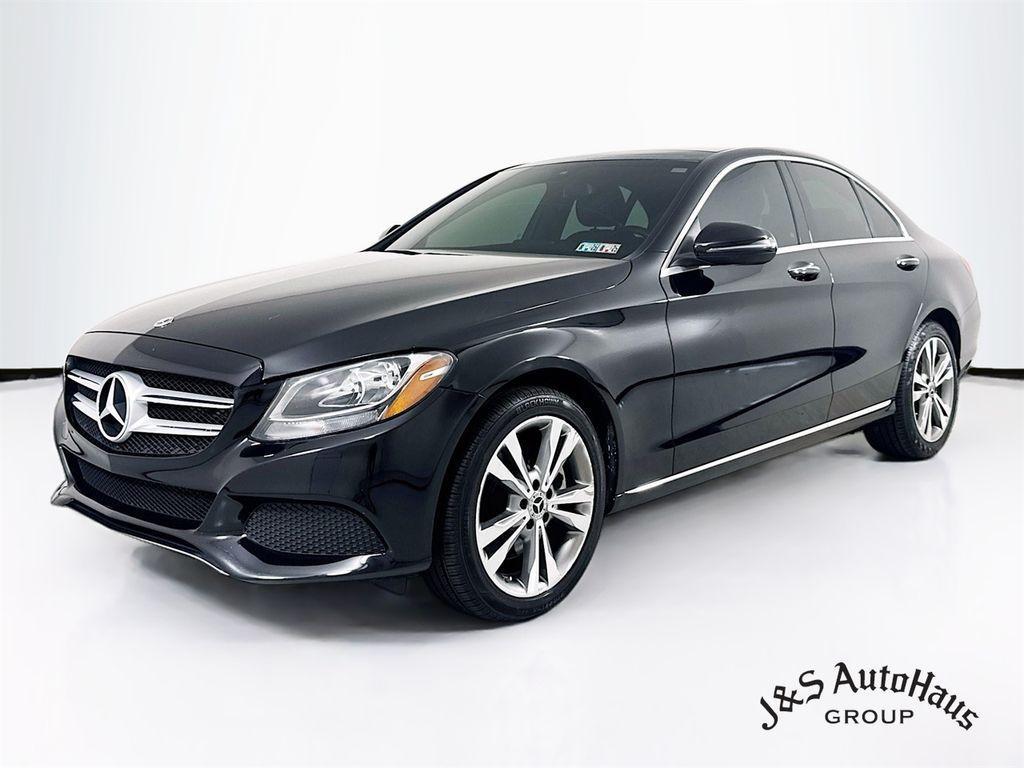 used 2018 Mercedes-Benz C-Class car, priced at $16,695