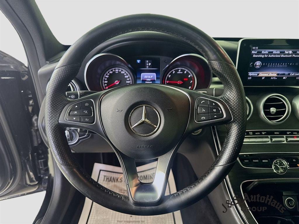 used 2018 Mercedes-Benz C-Class car, priced at $16,695