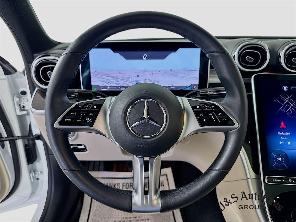 used 2023 Mercedes-Benz C-Class car, priced at $33,995