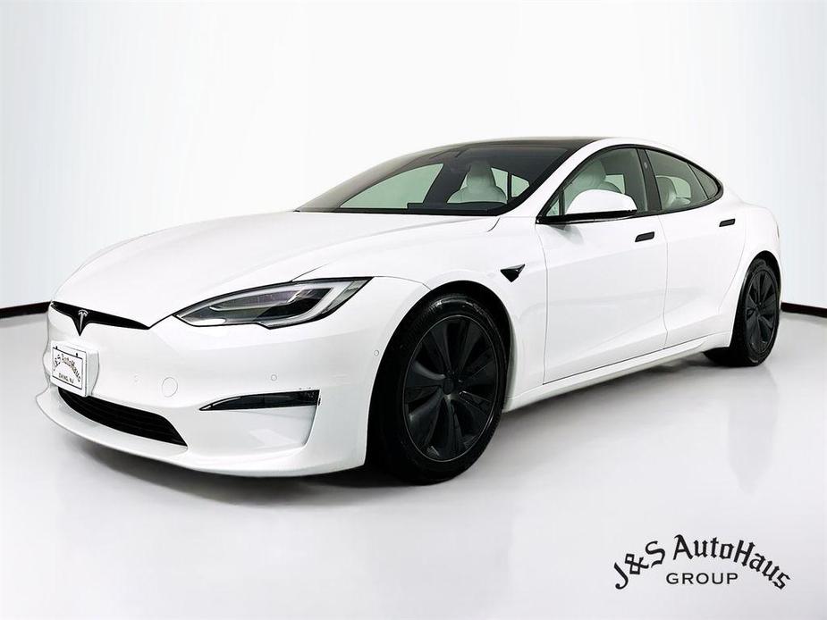 used 2022 Tesla Model S car, priced at $47,995