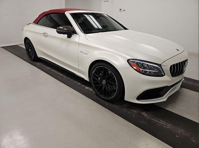 used 2020 Mercedes-Benz AMG C 63 car, priced at $59,995