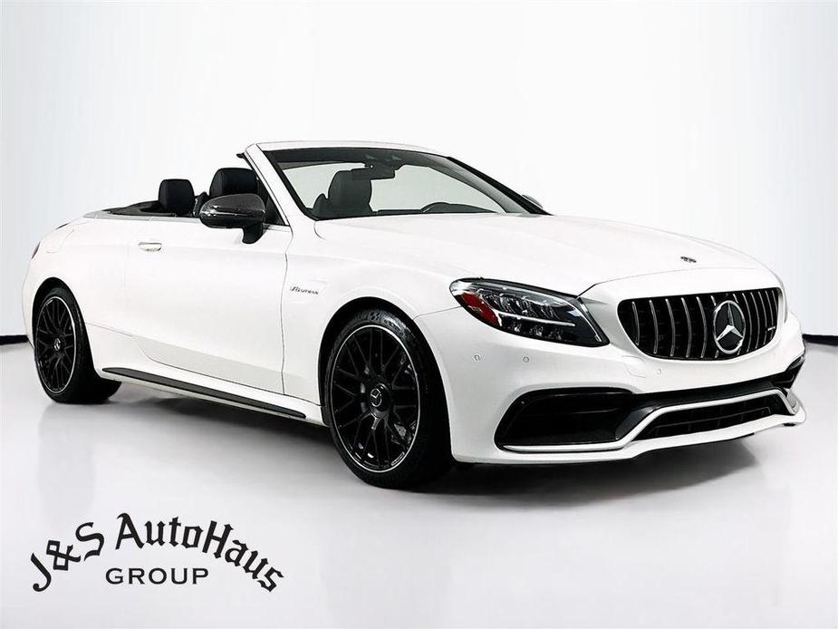 used 2020 Mercedes-Benz AMG C 63 car, priced at $58,995