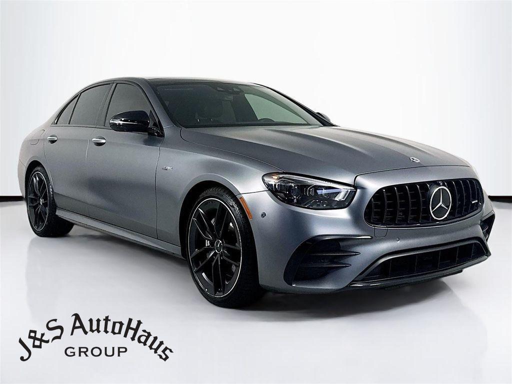 used 2022 Mercedes-Benz AMG E 53 car, priced at $59,995