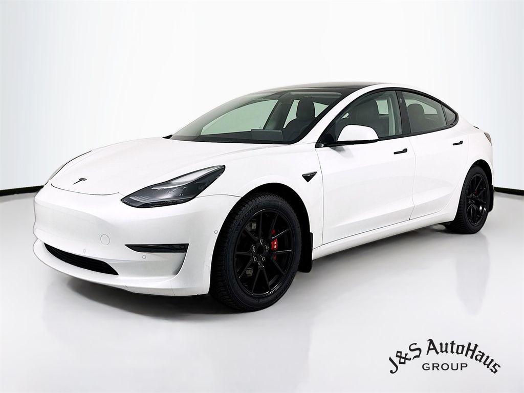 used 2022 Tesla Model 3 car, priced at $23,995