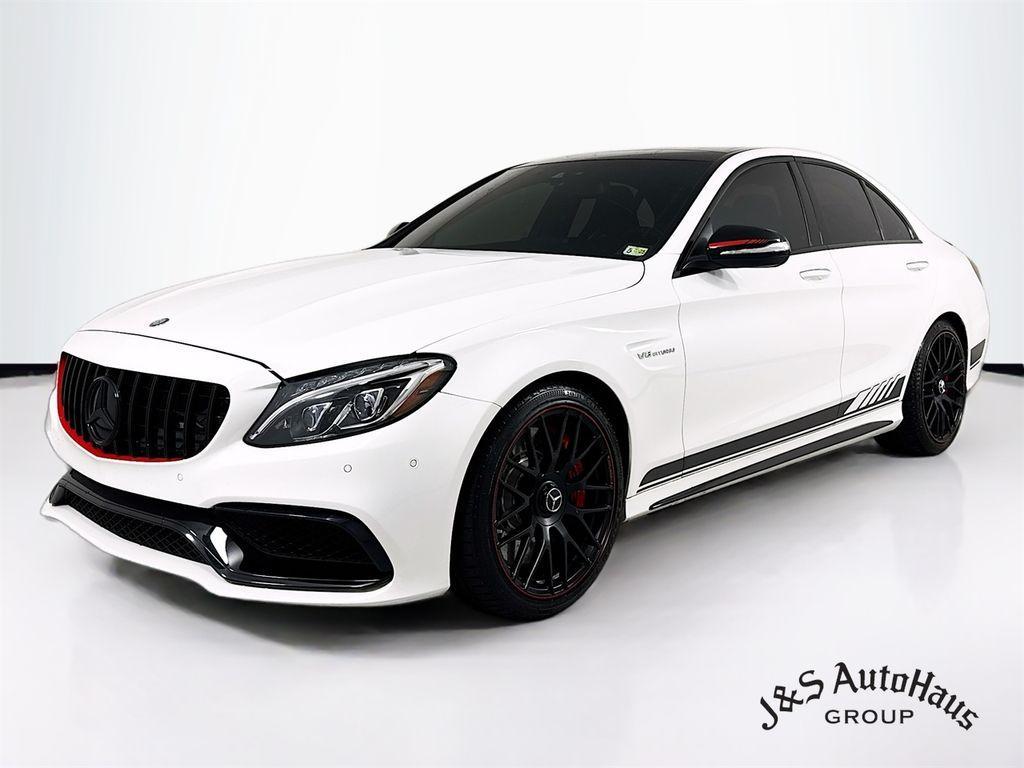 used 2015 Mercedes-Benz C-Class car, priced at $44,995