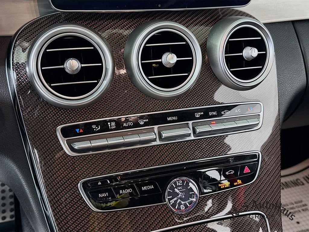 used 2015 Mercedes-Benz C-Class car, priced at $44,995
