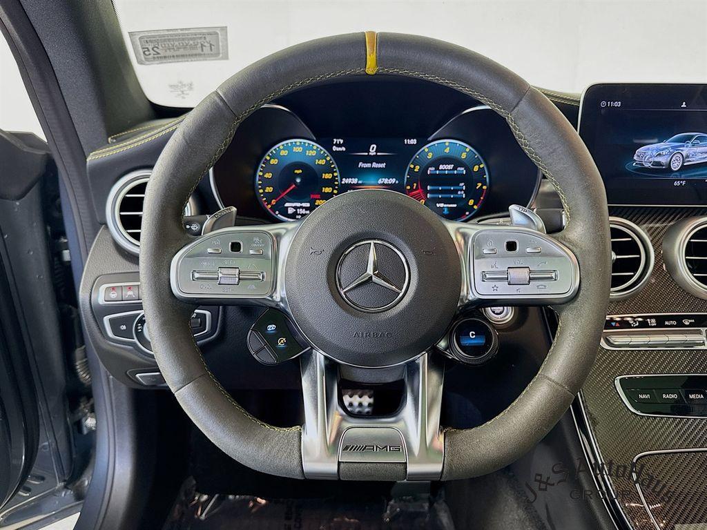 used 2020 Mercedes-Benz AMG C 63 car, priced at $72,995