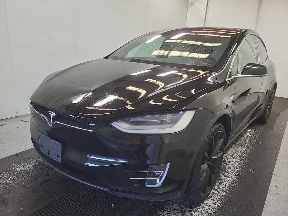 used 2020 Tesla Model X car, priced at $56,995