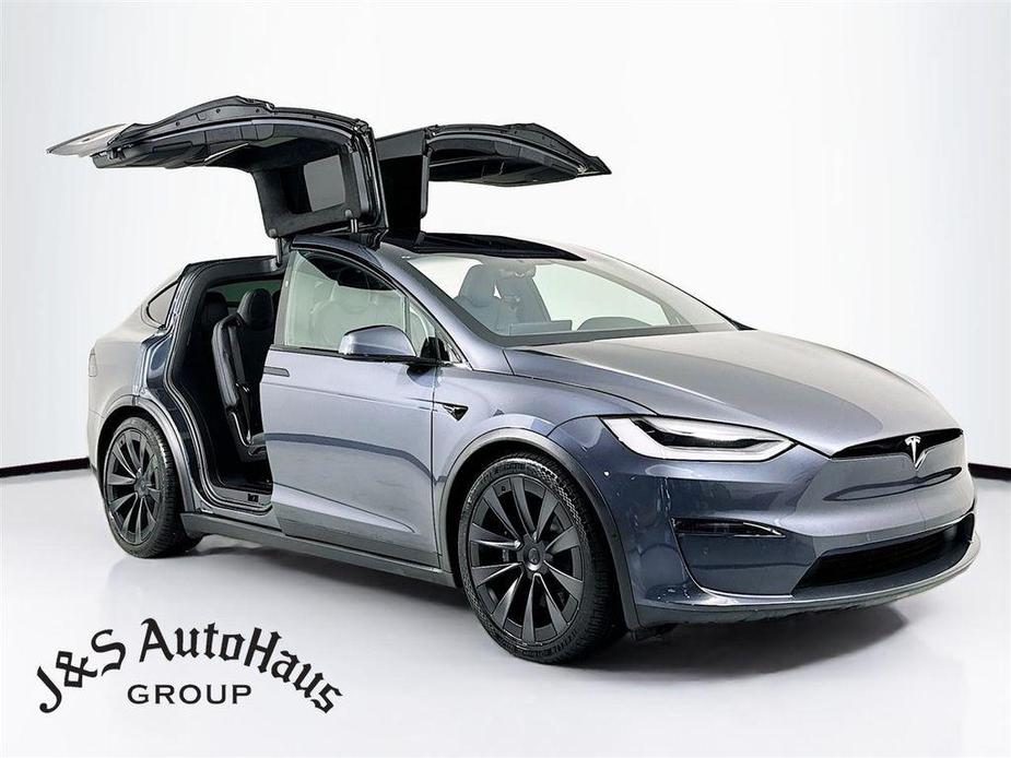 used 2022 Tesla Model X car, priced at $66,995
