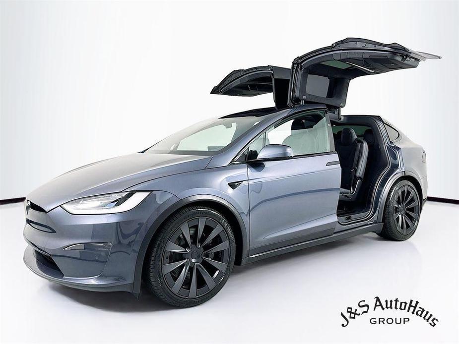 used 2022 Tesla Model X car, priced at $65,995