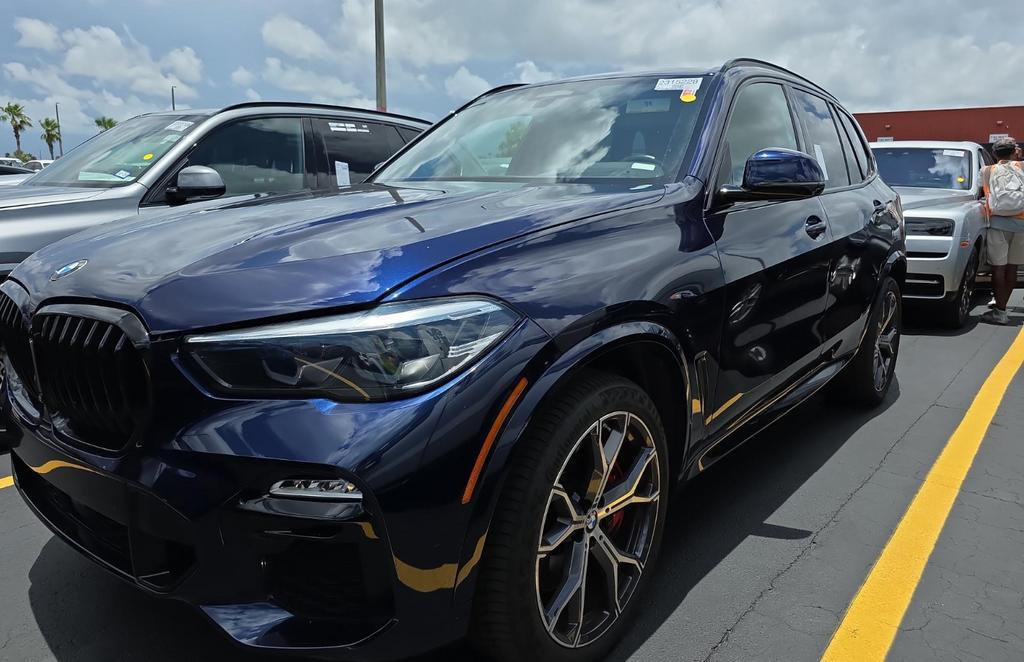 used 2021 BMW X5 car, priced at $53,495