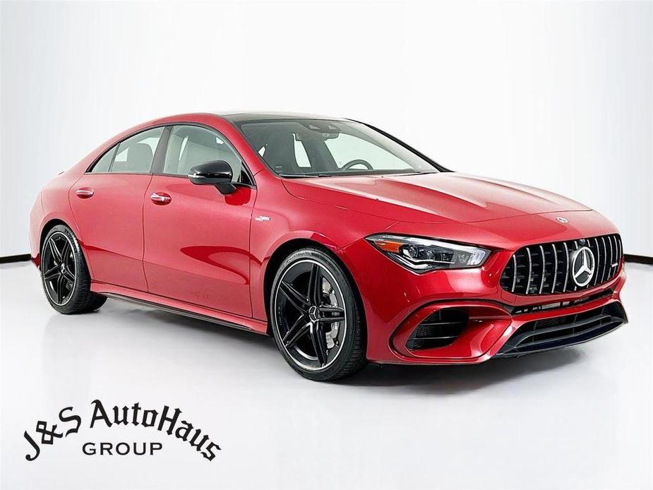 used 2021 Mercedes-Benz AMG CLA 45 car, priced at $45,995
