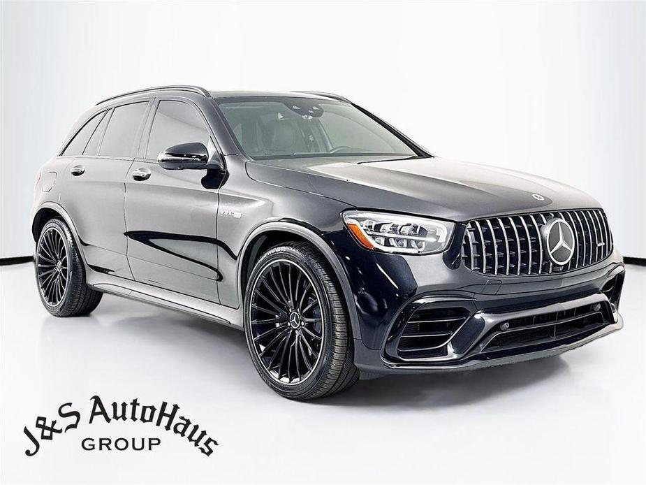 used 2021 Mercedes-Benz AMG GLC 63 car, priced at $59,995