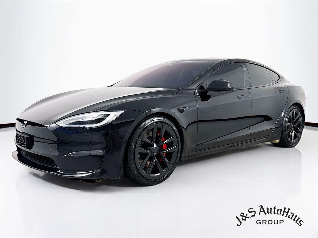 used 2021 Tesla Model S car, priced at $49,995