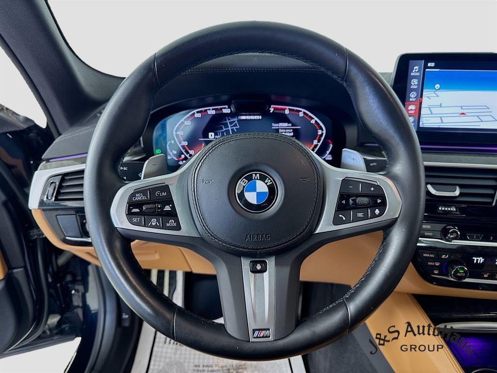 used 2023 BMW M550 car, priced at $61,995