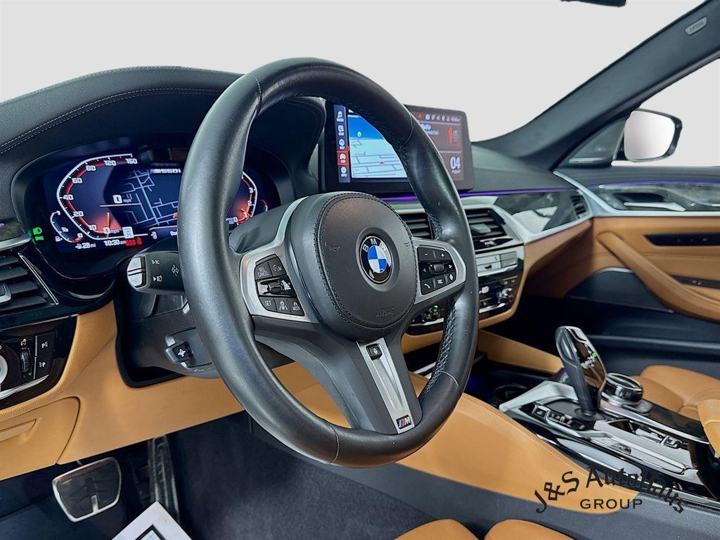 used 2023 BMW M550 car, priced at $61,995