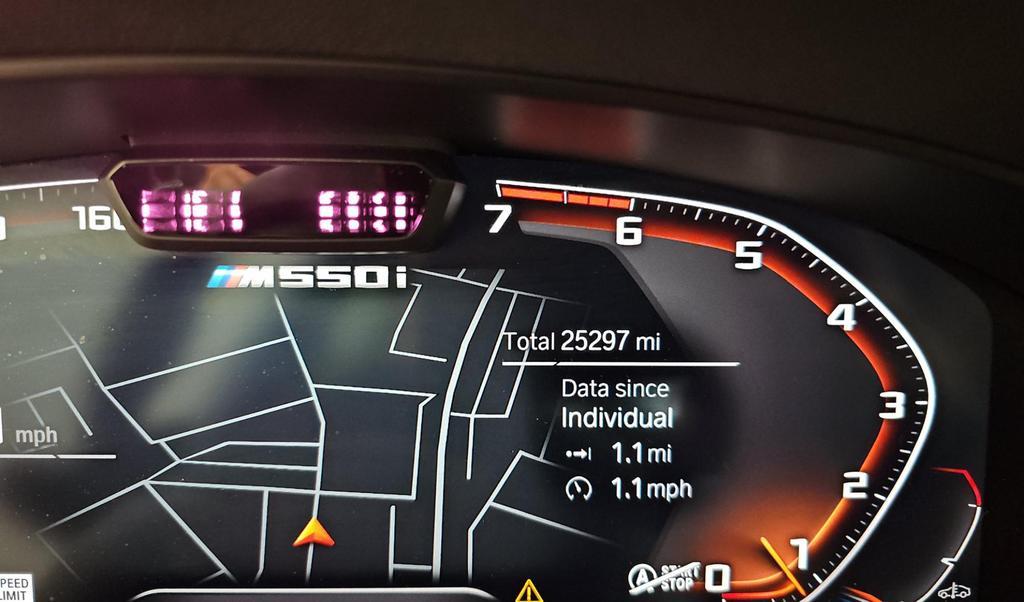 used 2023 BMW M550 car, priced at $61,995