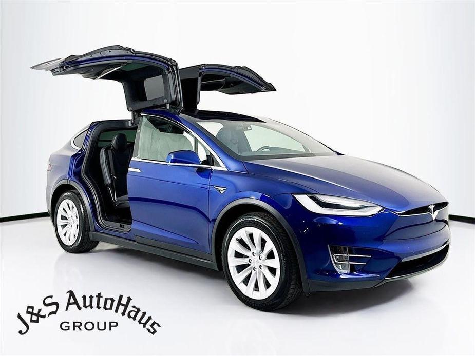 used 2021 Tesla Model X car, priced at $50,995