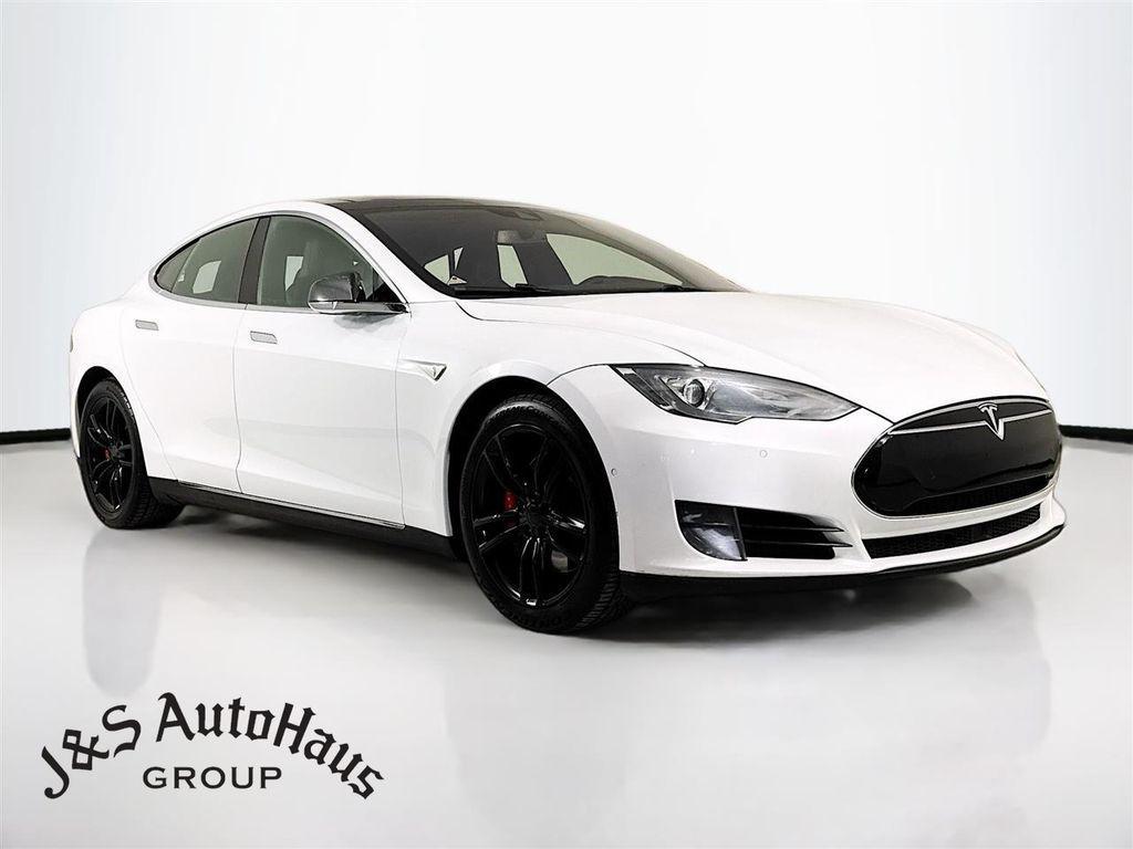 used 2015 Tesla Model S car, priced at $20,995