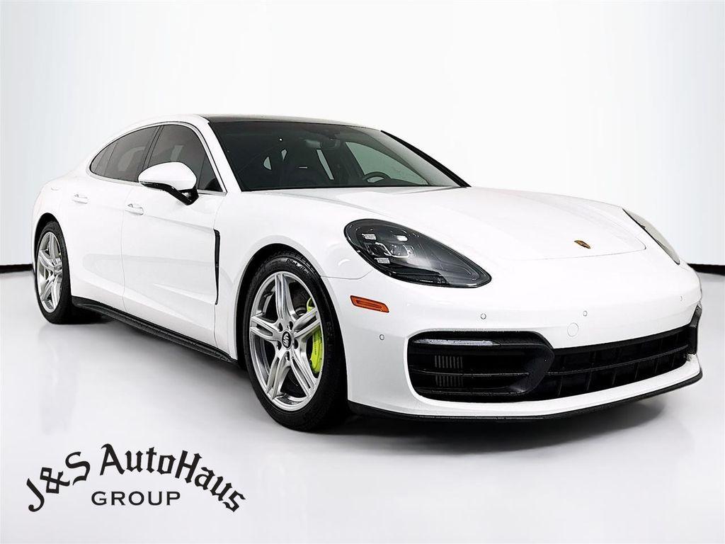 used 2022 Porsche Panamera e-Hybrid car, priced at $79,995