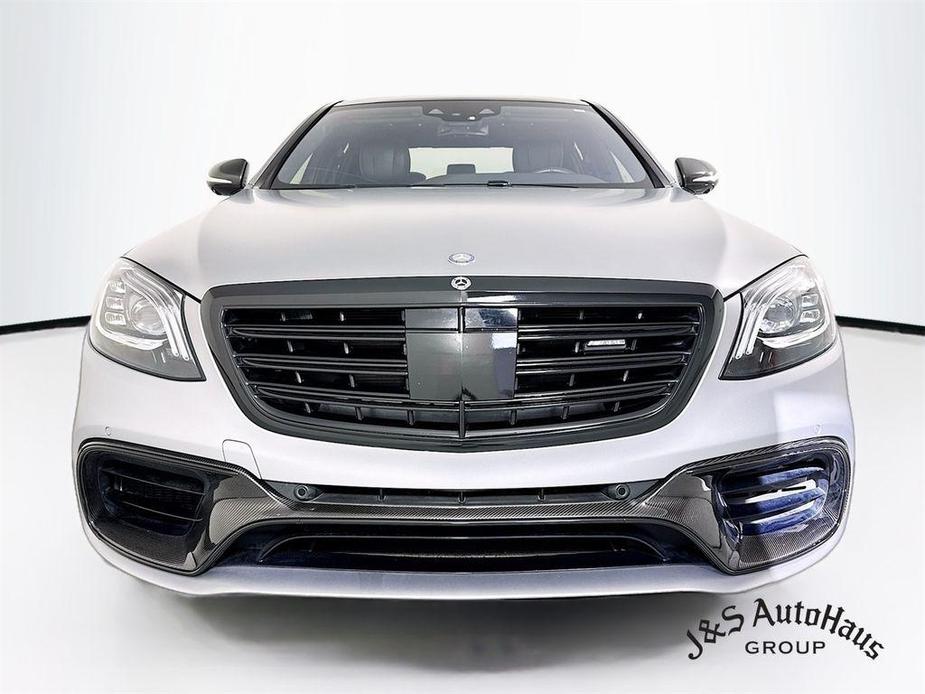 used 2018 Mercedes-Benz AMG S 63 car, priced at $59,995