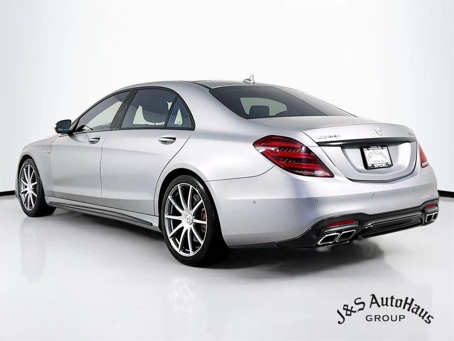 used 2018 Mercedes-Benz AMG S 63 car, priced at $59,995