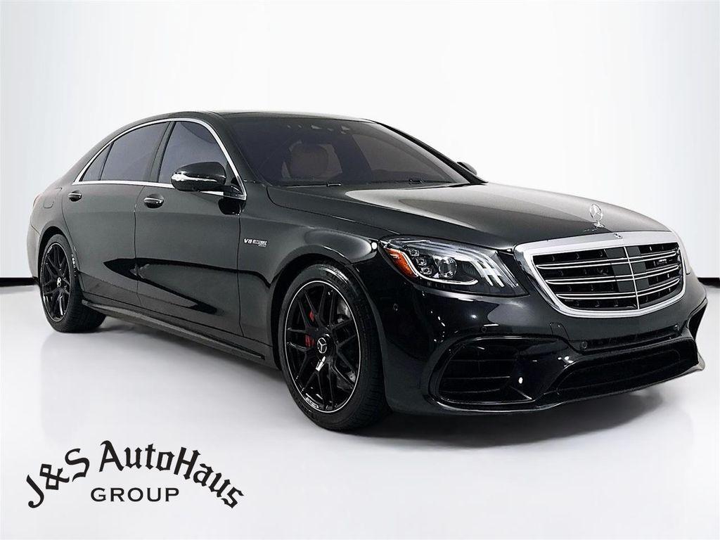 used 2020 Mercedes-Benz AMG S 63 car, priced at $77,995