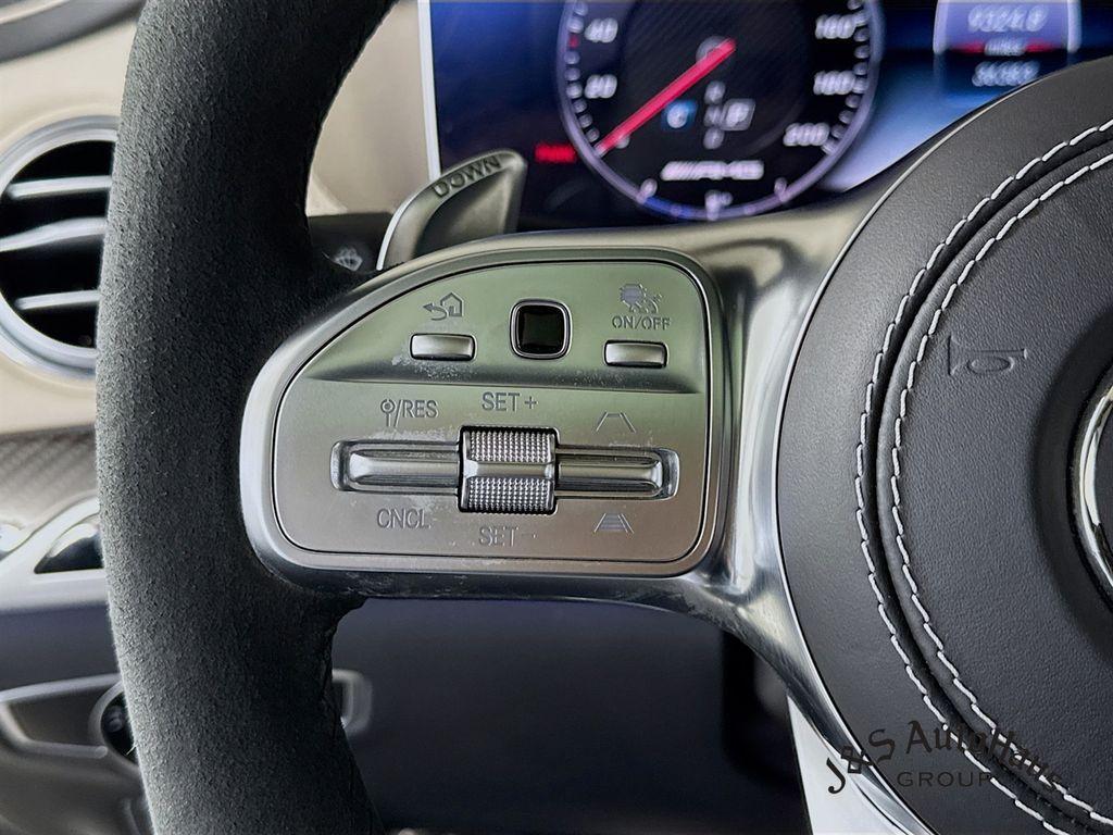 used 2020 Mercedes-Benz AMG S 63 car, priced at $77,995