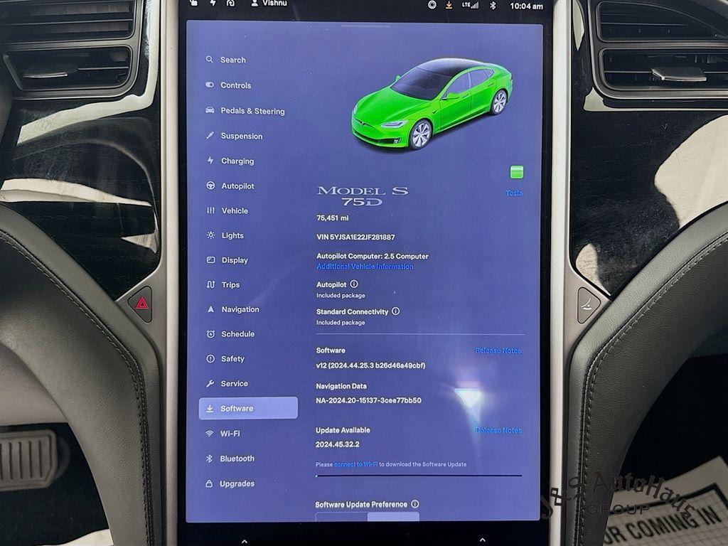 used 2018 Tesla Model S car, priced at $21,995