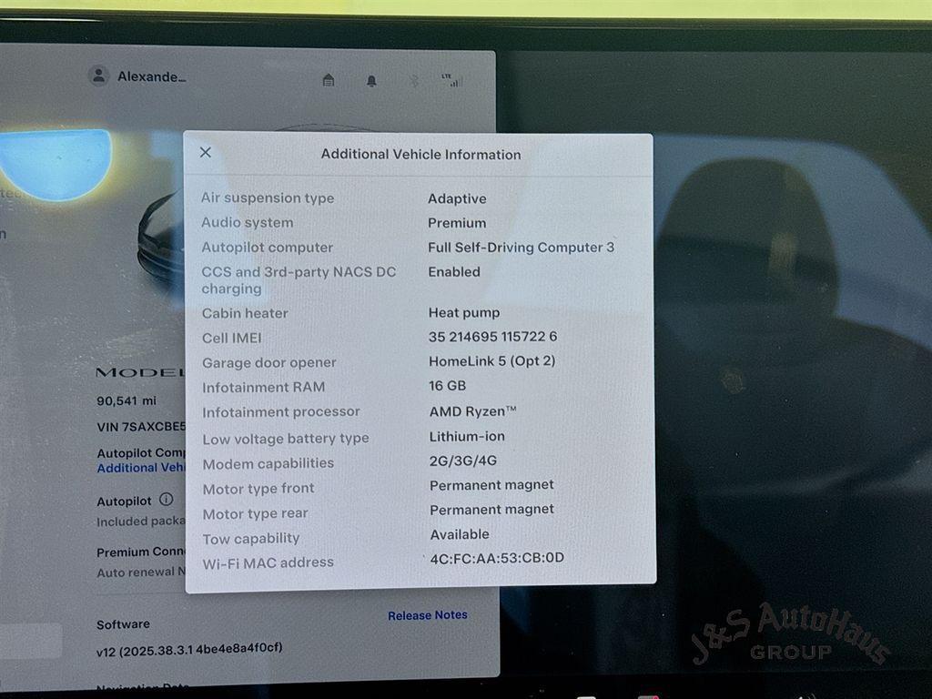 used 2022 Tesla Model X car, priced at $39,995