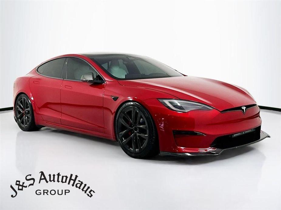 used 2022 Tesla Model S car, priced at $59,995