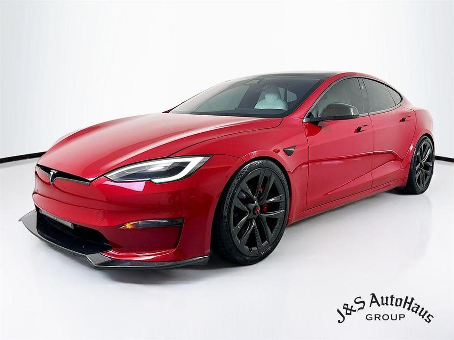 used 2022 Tesla Model S car, priced at $59,995