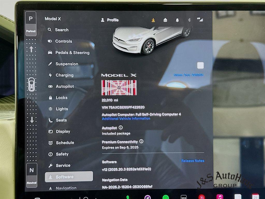 used 2023 Tesla Model X car, priced at $68,995