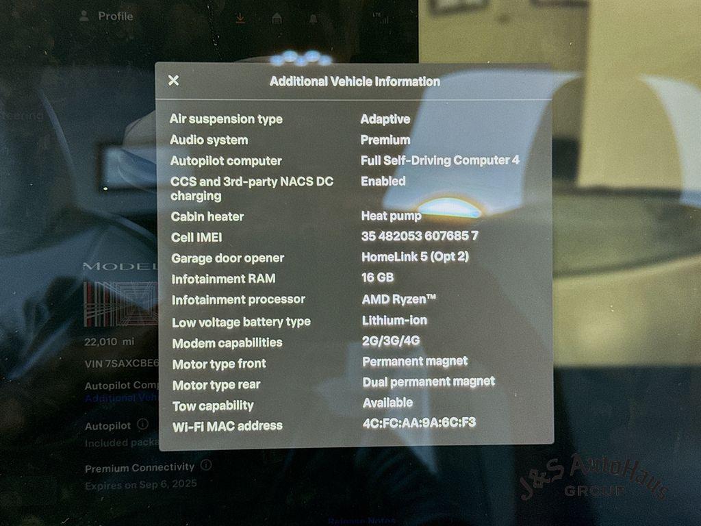 used 2023 Tesla Model X car, priced at $68,995