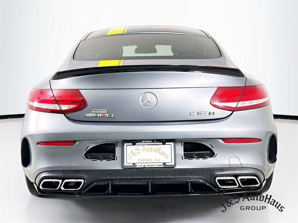 used 2017 Mercedes-Benz AMG C 63 car, priced at $54,995