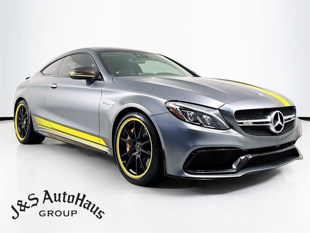 used 2017 Mercedes-Benz AMG C 63 car, priced at $54,995