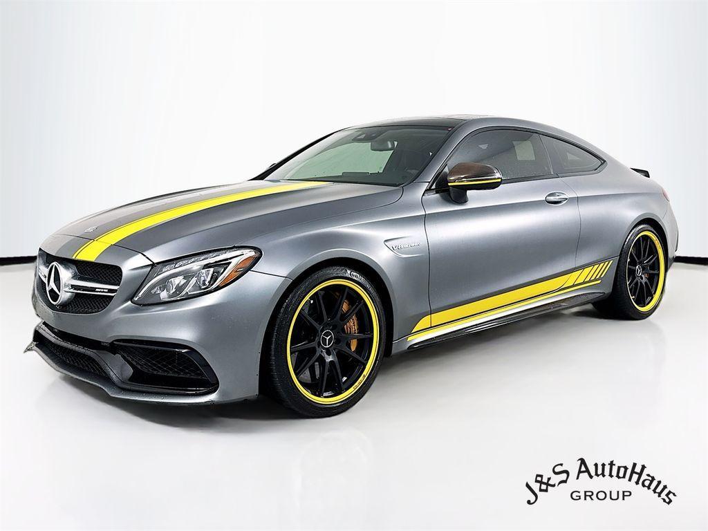 used 2017 Mercedes-Benz AMG C 63 car, priced at $54,995