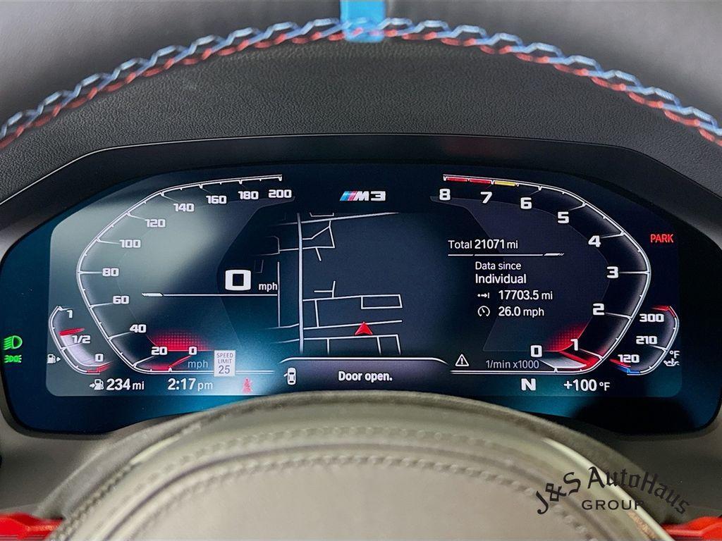 used 2022 BMW M3 car, priced at $68,995