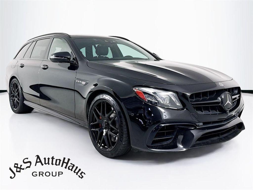 used 2018 Mercedes-Benz AMG E 63 car, priced at $60,995