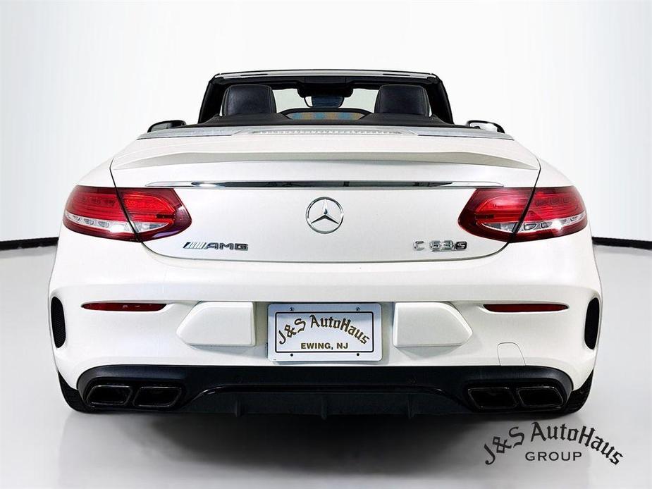 used 2018 Mercedes-Benz AMG C 63 car, priced at $43,995