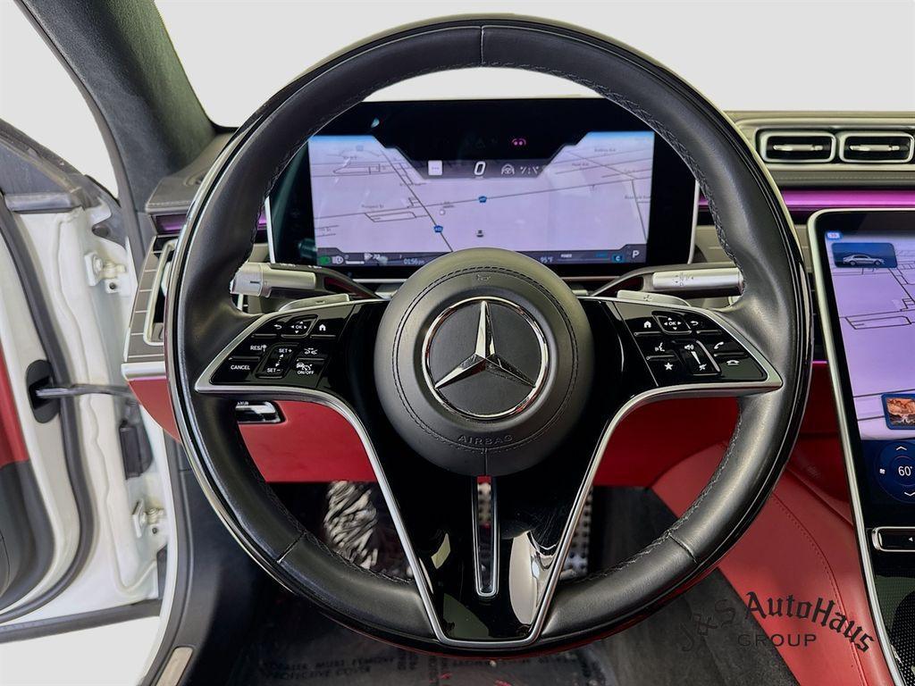 used 2022 Mercedes-Benz S-Class car, priced at $64,995