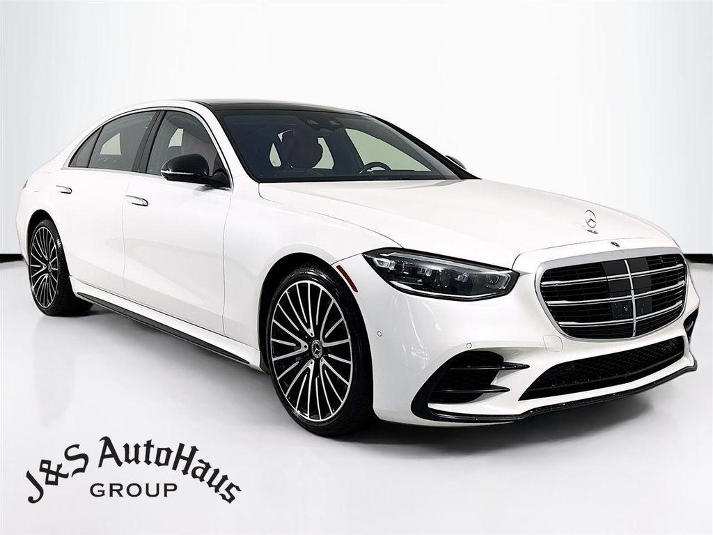 used 2022 Mercedes-Benz S-Class car, priced at $64,995