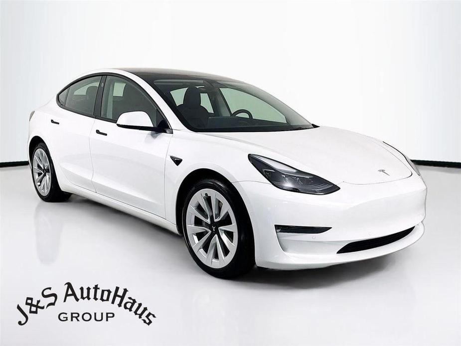 used 2022 Tesla Model 3 car, priced at $24,995