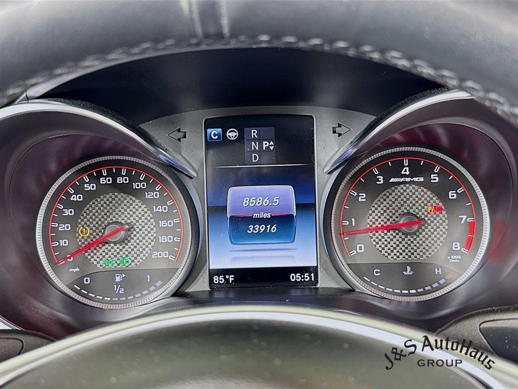 used 2018 Mercedes-Benz AMG C 63 car, priced at $44,995