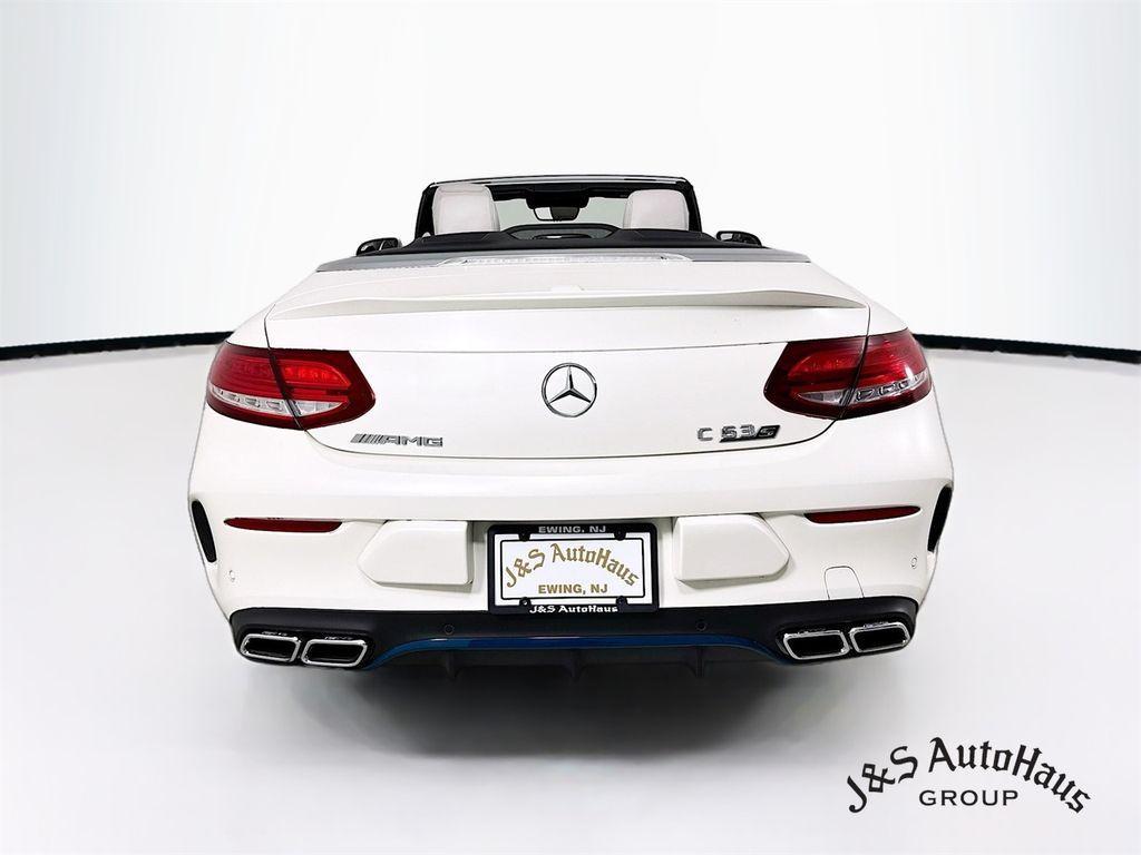 used 2018 Mercedes-Benz AMG C 63 car, priced at $44,995
