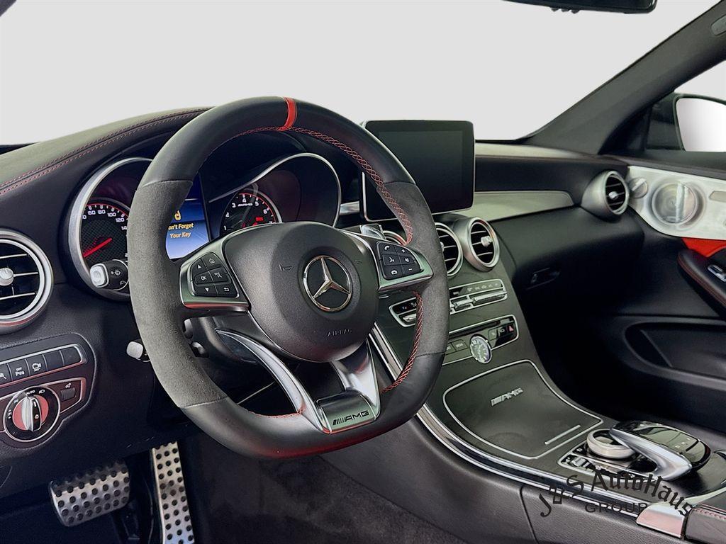 used 2017 Mercedes-Benz AMG C 63 car, priced at $51,995