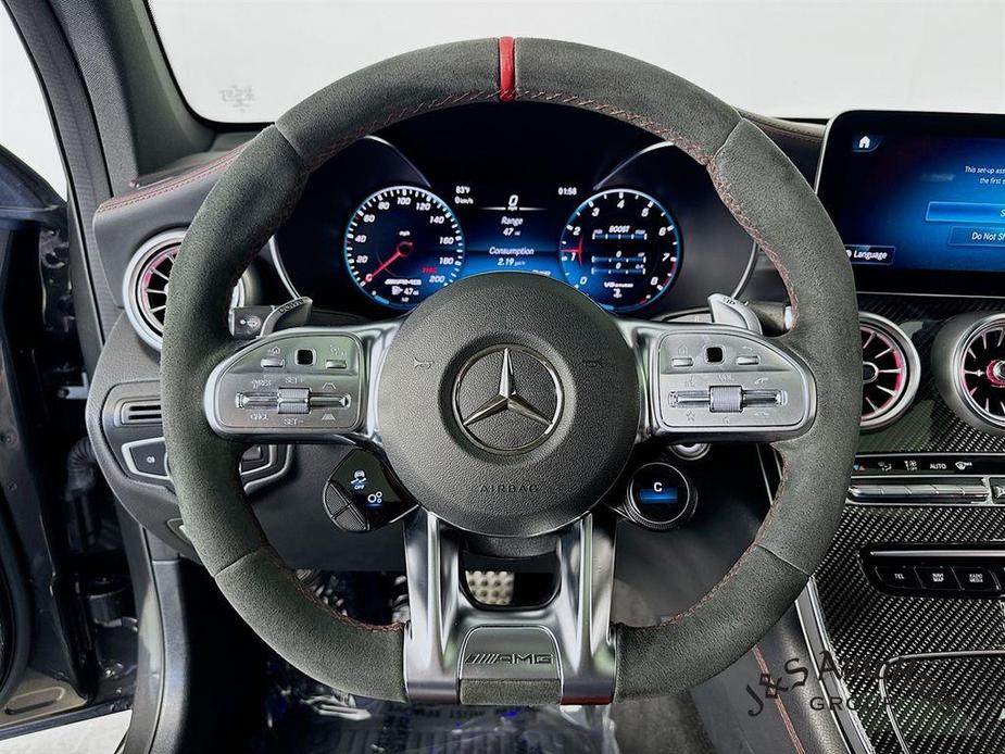 used 2020 Mercedes-Benz AMG GLC 63 car, priced at $61,995