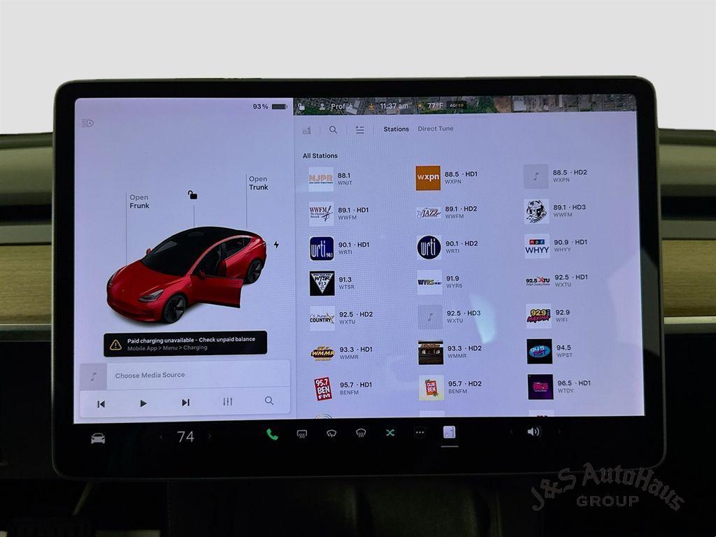 used 2021 Tesla Model 3 car, priced at $21,995