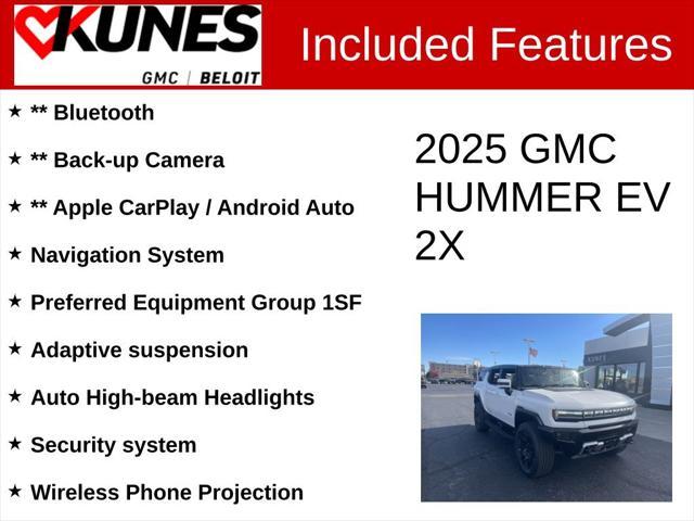 new 2025 GMC HUMMER EV SUV car, priced at $97,162